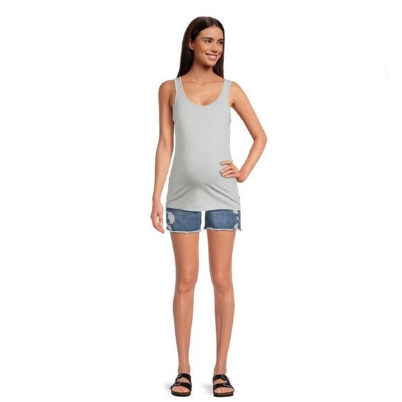 Maternity Essentials Ultra Soft Non Shirred Tank Tops 2-Pack Size XL - Picture 6 of 9
